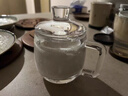 東海純水晶杯江蘇純東海原礦白水晶老板茶杯帶蓋帶把手養生手工原 圓潤款 300ml 曬單實(shí)拍圖