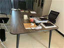 蒼槿電腦桌臺式辦公書(shū)桌房間家用臥室簡(jiǎn)易學(xué)習桌學(xué)生寫(xiě)字臺長(cháng)方形桌子 灰橡木+_黑腿.. 200長(cháng)8O寬74高.. 曬單實(shí)拍圖