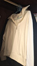 Semir衛(wèi)衣女純色半開(kāi)襟衣服溫柔百搭秋休閑風(fēng)寬松落肩套頭衫ins潮 奶白10501 L 曬單實(shí)拍圖