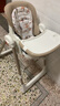 曼樂(lè)兔寶寶餐椅嬰兒0-6歲多功能二合一搖椅嬰幼兒折疊便攜式吃飯餐桌椅 棕色【搖搖椅+萬(wàn)向輪+可坐可躺】 寶寶生日禮物 曬單實(shí)拍圖