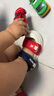 幸?，旣悾–heerful Mario）兒童涼鞋夏季男童女童小童包頭防撞軟底外穿嬰幼兒寶寶沙灘鞋防滑 曬單實(shí)拍圖