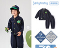 JELLYBABY[抗菌防褪色]男童秋裝2025新款套裝兒童秋季牛仔衣服男寶寶兩件套 牛仔藍(lán) 110 CM 曬單實(shí)拍圖