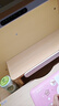 護童（Totguard）兒童學(xué)習桌椅學(xué)生書(shū)桌椅可升降實(shí)木寫(xiě)字桌課桌椅套裝120cm帶書(shū)柜 星辰 1號-甄選（楹木含燈)-CW21橙 曬單實(shí)拍圖