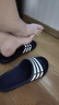 阿迪達斯 （adidas）涼拖鞋一字拖男女同款夏季防滑耐磨輕便戶(hù)外沙灘鞋居家洗浴拖鞋 G15892/偏小建議大一碼 46 曬單實(shí)拍圖