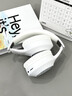 三麗鷗（SANRIO）Hello Kitty耳機頭戴式藍牙耳機無(wú)線(xiàn)有線(xiàn)長(cháng)續航聽(tīng)歌降噪酷炫燈效藍牙5.3隔音可折疊適用于華為蘋(píng)果 白色凱蒂貓【酷炫燈效+可折疊設計】 曬單實(shí)拍圖