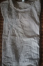 100%棉麻夏季新款大碼短袖T恤女文藝刺繡荷葉邊燈籠袖遮肚上衣女 M-241卡其色【重工刺繡】 XL 【建議115-125斤】 曬單實(shí)拍圖