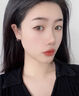 芯奢S999足銀耳環(huán)女士2025新款養(yǎng)耳洞素圈耳圈耳釘純銀設(shè)計高級感耳飾 12mm【2只裝】 曬單實拍圖