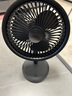SOLOVE素樂質(zhì)造F5桌面小風扇空氣循環(huán)扇usb充電小型便攜宿舍辦公室戶外露營臺式搖頭空調(diào)伴侶大風力 黑 曬單實拍圖