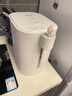 美的（Midea）電熱水瓶燒水壺保溫一體機(jī) 玻璃內(nèi)膽無異味 智能恒溫 精準(zhǔn)調(diào)溫控溫 沖奶神器 5L大容量50E-10G 曬單實(shí)拍圖
