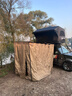 柏拉途貝殼城堡充氣車(chē)頂帳篷轎車(chē)SUV自駕游折疊便攜戶(hù)外露營(yíng)車(chē)載帳篷 貝殼城堡車(chē)頂帳篷 曬單實(shí)拍圖