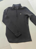 KOLON SPORT/可隆戶外吸濕速干T恤 男子S-FUNCTIONAL半拉鏈長袖內(nèi)搭 LHZT5AN023-BK 黑色 2XL 185/104A 曬單實拍圖