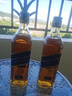尊尼獲加（JOHNNIE WALKER）洋酒 12年黑方黑牌雙支禮盒裝500ml*2瓶 蘇格蘭調(diào)和型威士忌 曬單實拍圖