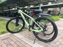 JEEP吉普山地車(chē)自行車(chē)雙碟剎變速減震鎂合金成人通勤越野山地車(chē)-MX100 青檸綠【輕量高顏值鎂合金車(chē)架】 27.5寸（適合身高160-185CM） 24速-日常通勤 曬單實(shí)拍圖