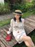 CHOR CHIOEE杜蔻紅色耳釘耳環(huán)高級感輕奢耳飾送女友送老婆生日禮物 【朝升暮落】-極簡(jiǎn)靜奢風(fēng) 曬單實(shí)拍圖