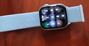 Apple/蘋果 Watch Series 10 智能手表GPS款46毫米銀色鋁金屬表殼青云色回環(huán)式運(yùn)動(dòng)表帶MX243CH/B 曬單實(shí)拍圖