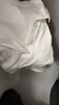 雨的印記（KissTheRain）男女童POLO衫打底衫小女孩白色校服內(nèi)搭上衣寶寶純棉長袖襯衫 白色女花邊領 一件女童款 130 建議身高120左右 曬單實拍圖