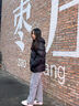 駱駝羽絨服防潑水鴨絨男女加厚戶外防寒冬季面包服 黑色 男女同款,7674B XL 曬單實拍圖