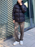 雪中飛2025冬新款連帽羽絨服男士百搭氣質(zhì)休閑泡芙時(shí)尚保暖冬裝 黑色|8056 L 175/92A 曬單實(shí)拍圖