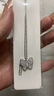 XUPING旭平首飾合金時尚百搭通勤蝴蝶項鏈女送禮飾品X001160616 項鏈 約40+5cm 曬單實拍圖
