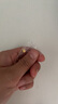 縱橫金業(yè)足金999   黃金轉(zhuǎn)運(yùn)珠 金珠子  1克 單顆 頂珠 散珠 手串diy 1克  轉(zhuǎn)運(yùn)珠 曬單實(shí)拍圖