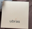 ubras[虞書(shū)欣同款]夾心軟支撐光面小胸聚攏女無(wú)痕內衣隱形無(wú)鋼圈文胸罩 【背勾款】蘭花煙色 M 75A/75B 曬單實(shí)拍圖