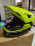 GREENROAD綠道頭盔越野自行車(chē)騎行頭盔男女輕蜂山地車(chē)速降全盔可拆卸安全頭盔X6 熒光黃+雙肩布袋+內襯送風(fēng)鏡 M碼（54-58CM）帽檐下巴可拆卸 曬單實(shí)拍圖