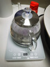 立客（LIKE）智能全自動(dòng)底部上水電熱水壺茶具茶臺保溫電水壺自動(dòng)上水一體機高硼硅玻璃藍光燒水煮茶器上水壺 1L 藍光玻璃升級款套裝LK-SHC15 曬單實(shí)拍圖