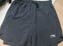 李寧（LI-NING）泳褲男士防尷尬游泳褲平角雙層防走光水陸兩用沙灘褲337 XXL 曬單實(shí)拍圖