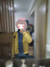 茵曼復(fù)古時(shí)尚純棉牛仔襯衫2025秋季女裝新款百搭水洗寬松長(zhǎng)袖襯衣 牛仔藍(lán) M 曬單實(shí)拍圖