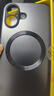 奶小鴨（NEYAA）【AG磨砂】適用蘋果16手機(jī)殼 iphone16保護(hù)套magsafe磁吸充電超薄磨砂全包防摔男女款 石墨黑 曬單實(shí)拍圖