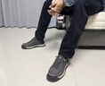 奧康男鞋2025秋季新款真皮透氣戶外運動休閑鞋男士輕便潮流百搭板鞋子 黑色-1245422282H【順豐包郵】 38 【標準皮鞋尺碼】 曬單實拍圖