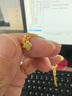 周大福 心形愛(ài)心黃金雙層手鏈(工費260)17.5cm約5.05g EOF63禮物 曬單實(shí)拍圖