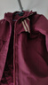 ASK JUNIOR女童棉服2025秋冬兒童夾棉中長(cháng)連帽登山服軟殼服外套 深粉色 150 曬單實(shí)拍圖