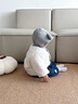 幼歌（YOUGE）嬰幼兒2025冬季新款保暖雙面可穿棉服寶寶柔軟棉襖外套 藍色 73 cm 曬單實(shí)拍圖