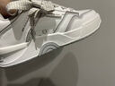Dickies板鞋男鞋2025夏季新款男休閑鞋百搭厚底增高鞋學(xué)生潮鞋透氣運(yùn)動(dòng)鞋 白灰 42 曬單實(shí)拍圖