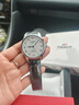 天梭（TISSOT）【官方授權店】力洛克系列1853經(jīng)典80機芯機械男表瑞士手表送男友 銀盤(pán)皮帶T006.407.16.033.00 曬單實(shí)拍圖