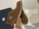 DCSHOESEDGE XIVAN馬丁靴男短靴新款秋冬春秋大黃靴秋季冬季工裝單靴子 棕色 43 曬單實拍圖
