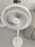 美的（Midea）電風(fēng)扇家用7葉落地扇搖頭電風(fēng)扇循臥室宿舍輕音風(fēng)扇臺式桌面小型風(fēng)扇臺地兩用升級款 白色丨7葉臺地兩用 曬單實拍圖