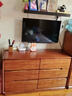 森喜言胡桃木全實(shí)木抽屜柜五斗柜收納儲物柜臥室簡(jiǎn)約現代客廳六斗櫥柜子 胡桃色 70寬四斗柜 深45 高90 曬單實(shí)拍圖