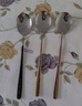 美廚（maxcook）316L不銹鋼湯勺湯匙 勺子圓底餐勺飯勺湯勺 彩色3件套 MCGC3424 曬單實(shí)拍圖