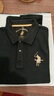 LAUREN BY RALPH LAUREN美國拉夫勞倫保羅男士T恤高檔翻領(lǐng)POLO衫刺繡馬標商務(wù)休閑打底衫 黑色 【保羅線(xiàn)下同款】 L 50/175 適合120-145斤 曬單實(shí)拍圖
