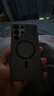 夢想可嘉適用三星s25ultra手機殼 s25ultra保護套全包防摔膚感磁吸時尚撞色超薄半透磨砂男女款 霧夜黑 曬單實拍圖