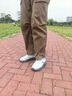 安踏（ANTA）訓練運動(dòng)鞋男鞋秋季新款網(wǎng)面軟底透氣健身鞋緩震運動(dòng)跑步鞋男士 【新品推薦軟底男鞋】芯片灰 42 曬單實(shí)拍圖