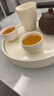 不拙羊脂玉瓷主人杯單杯喝茶專(zhuān)用陶瓷功夫茶杯6杯裝白瓷香雪小茶杯 曬單實(shí)拍圖