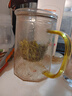 雅集筑茗玻璃茶杯茶水分離玻璃杯帶蓋帶玻璃內(nèi)膽辦公家用耐熱泡茶杯 曬單實(shí)拍圖