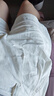 優(yōu)衣庫女裝麻棉短褲/休閑褲子473696 01 乳白色 M /160/66A 曬單實(shí)拍圖