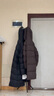 太平鳥男裝羽絨服短款外套冬季寬松輕面包服潮連帽 黑色1（闊型) XXXL 曬單實拍圖