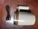 米小舒自動攪拌杯充電咖啡杯電動攪拌杯子懶人磁力旋轉(zhuǎn)杯豆奶粉生日禮物 咖色400ML【316不銹鋼】 曬單實拍圖