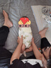 巴厘小豬【3件裝】寶寶包屁衣春秋純棉春款男女寶ins風(fēng)四季連體哈衣 星椰半島 【送胎帽+襪子】 66cm 曬單實拍圖