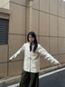 Columbia張婧儀戶(hù)外裝備哥倫比亞女子防水沖鋒衣防風(fēng)旅行連帽外套XR9429 191 象牙白 L(165/88A) 曬單實(shí)拍圖